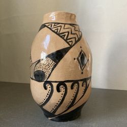 Vintage Native Pottery Vase
