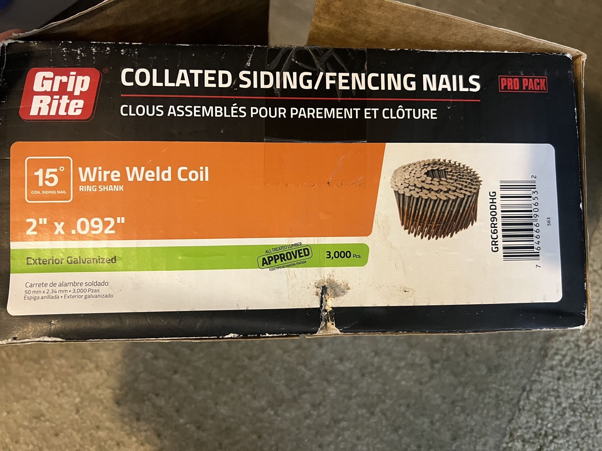 Collated Siding/Fencing Nails