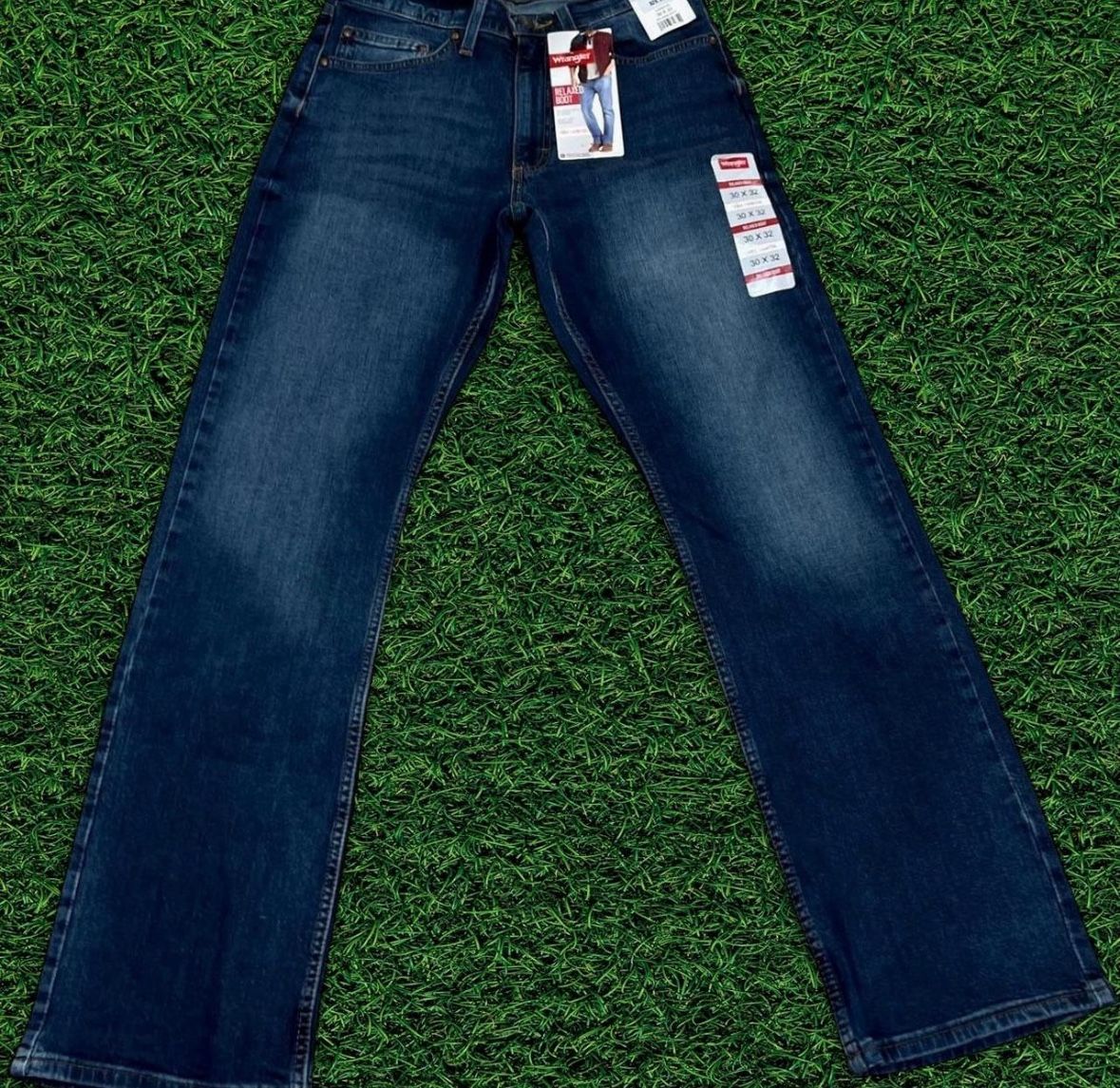 NWT Wrangler denim straight leg jeans