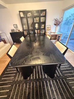CB2 Dining Room Table with chairs
