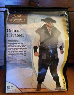 Adult Deluxe Privateer Costume