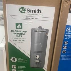 New 40 gal Natural Gas Water Heater (includes installation)