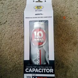 Farad Bass Enhancer Capacitor Brand New In The Box 