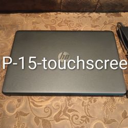 Touchscreen Laptop HP-15-bs020wm-8gb Ram-128gb HD SSD Solid- Good For Stud-ents 