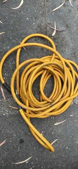 Dewalt 3/8" x 50' premium rubber air hose with quick disconnect fitting