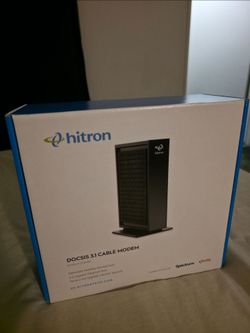 Hitron CODA56 Cable Internet Modem - DOCSIS 3.1 | 2.5 Gbps| Xfinity/Spectrum/Cox Compatible