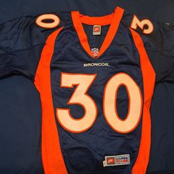 Terrell Davis #30 Signed Jersey 