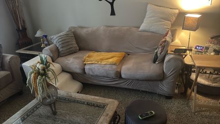 Coach and loveseat