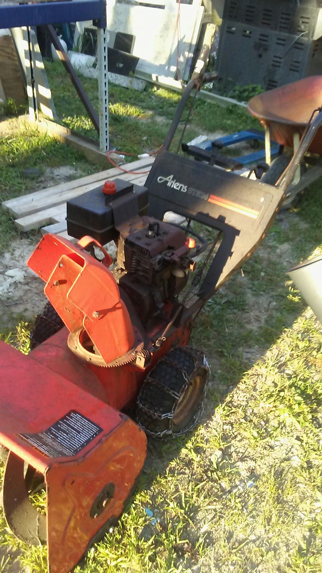 Ariens st524 snowblower 5 horsepower for sale or trade for Sale in