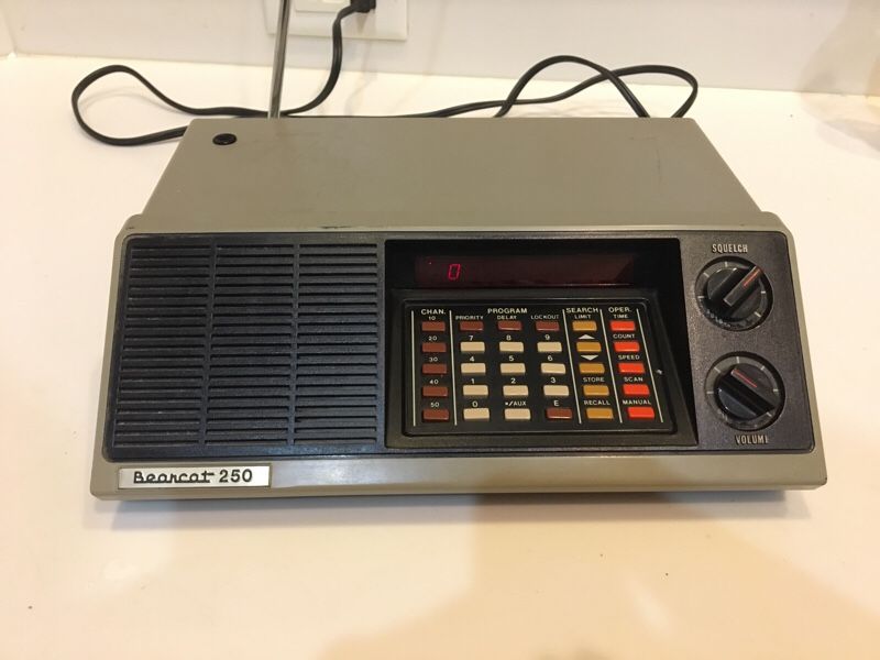 Bearcat 250 scanner