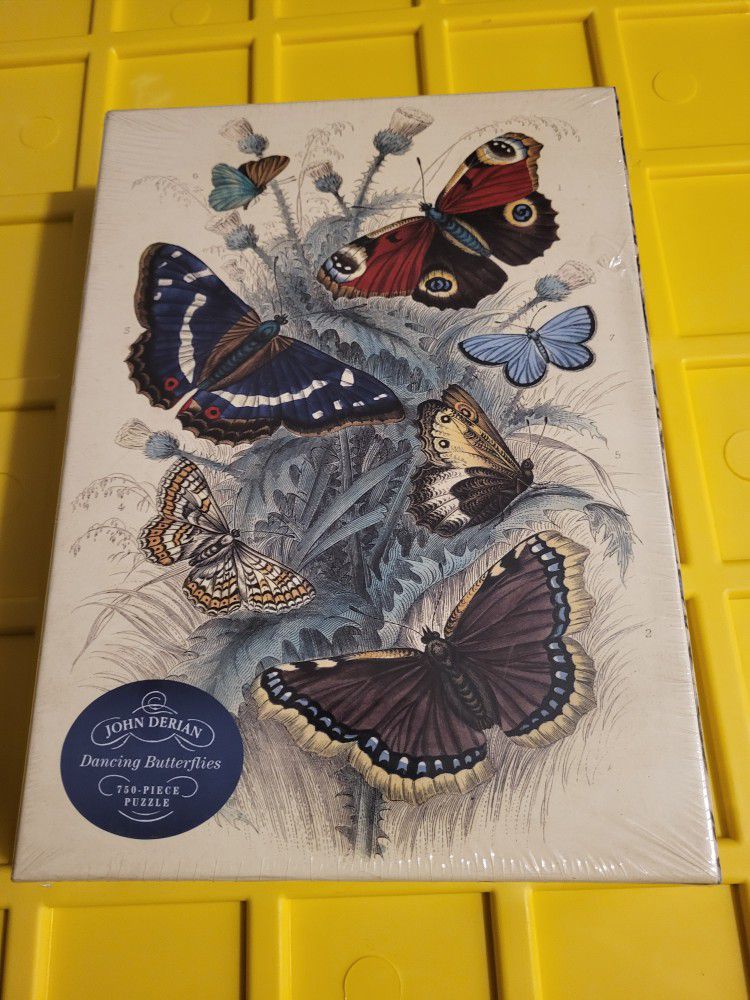 John Derian dancing butterflies puzzle