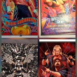 Out Of Print WWE Posters