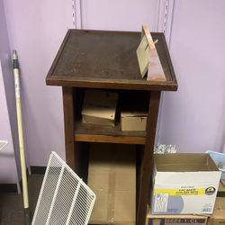Stand and/or Pew 