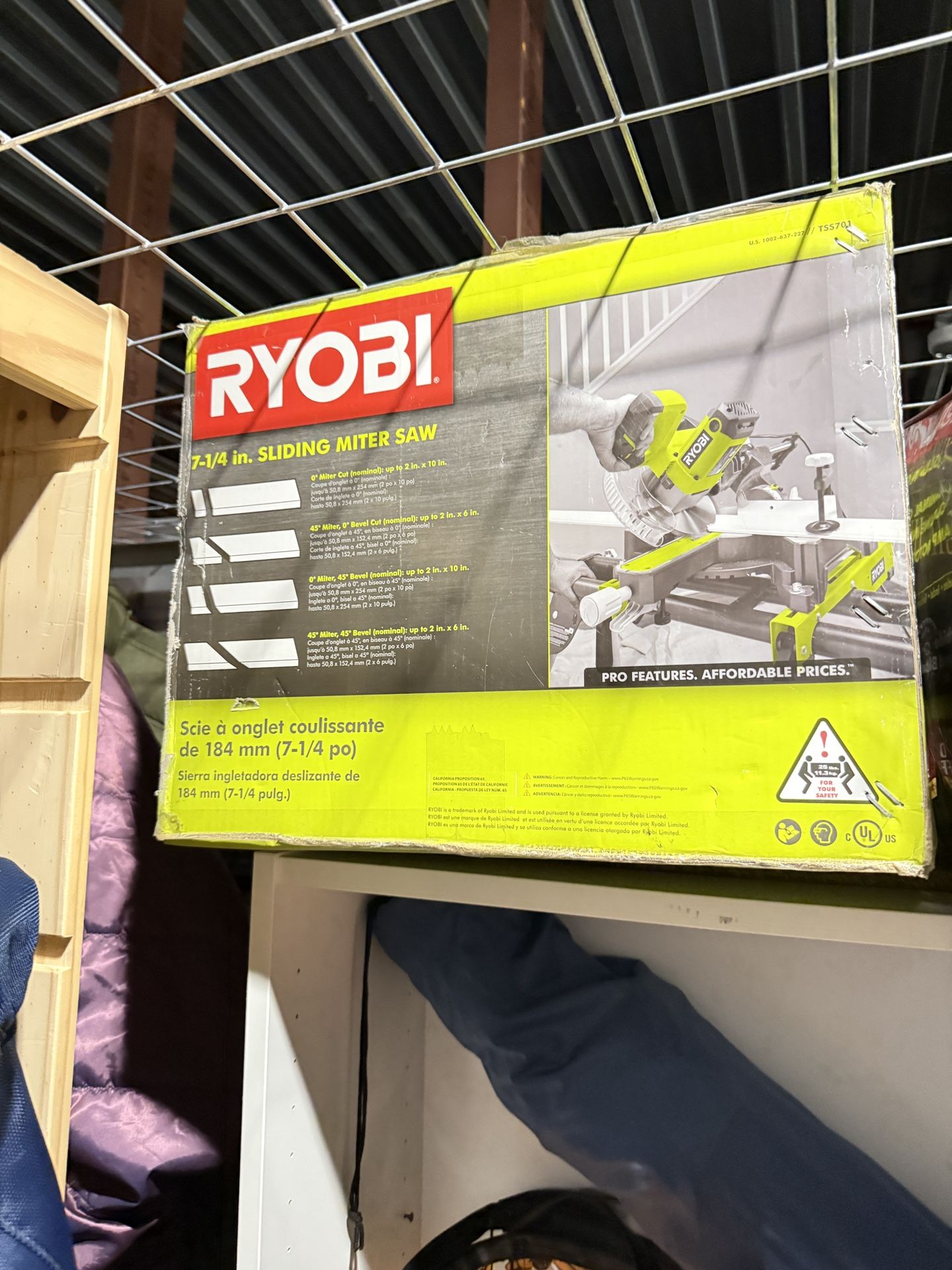 Ryobi Chop Saw Used Only A Few Times Near Perfect Condition