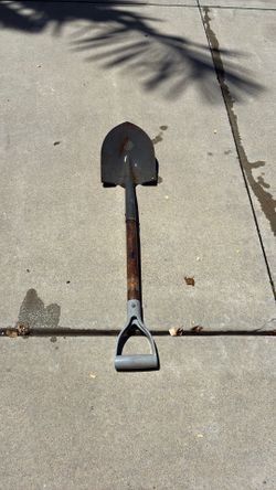 Rusty shovel
