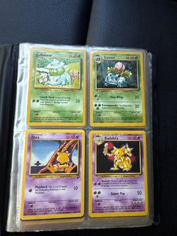 Pokémon cards as a lot unused (first generation)