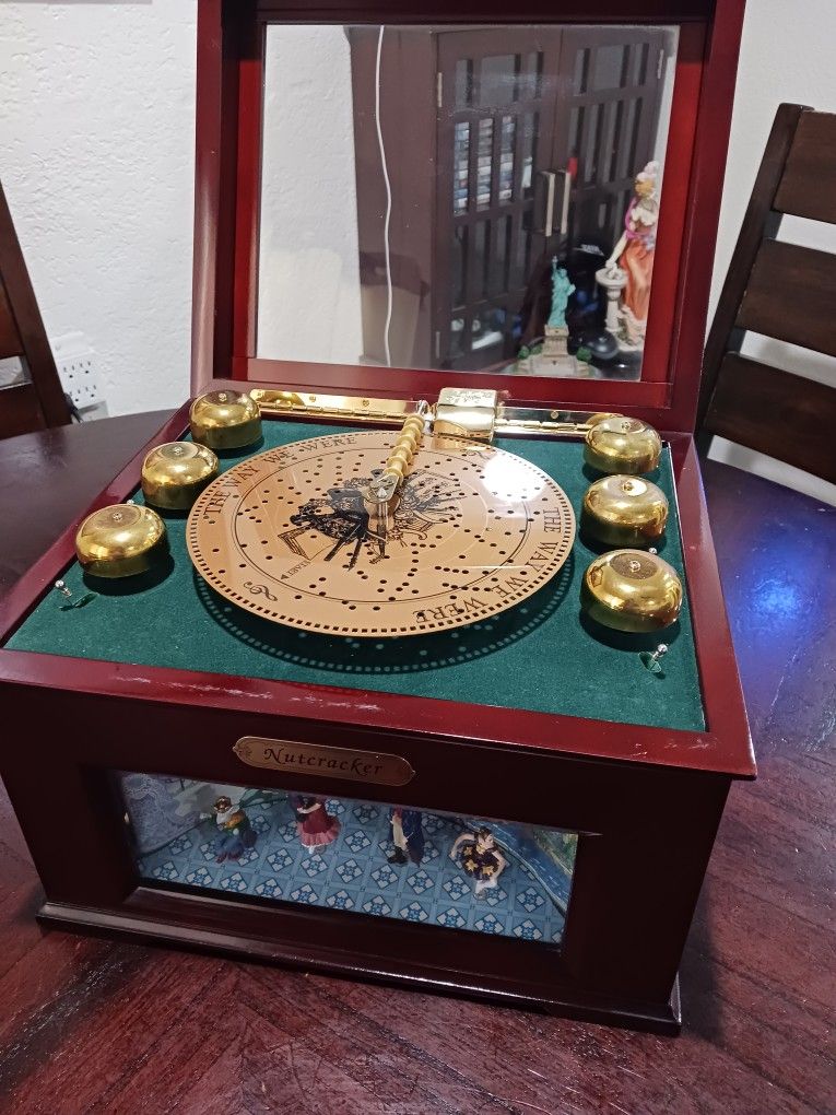 Mr. CHRISTMAS Nutcracker music box Good Condition. Collectible.