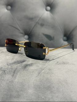 Cartier Shoehorn Design Sunglasses