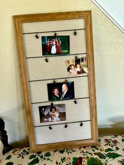 Photo Display Framed Board - Shower, Wedding, Birthday, Home