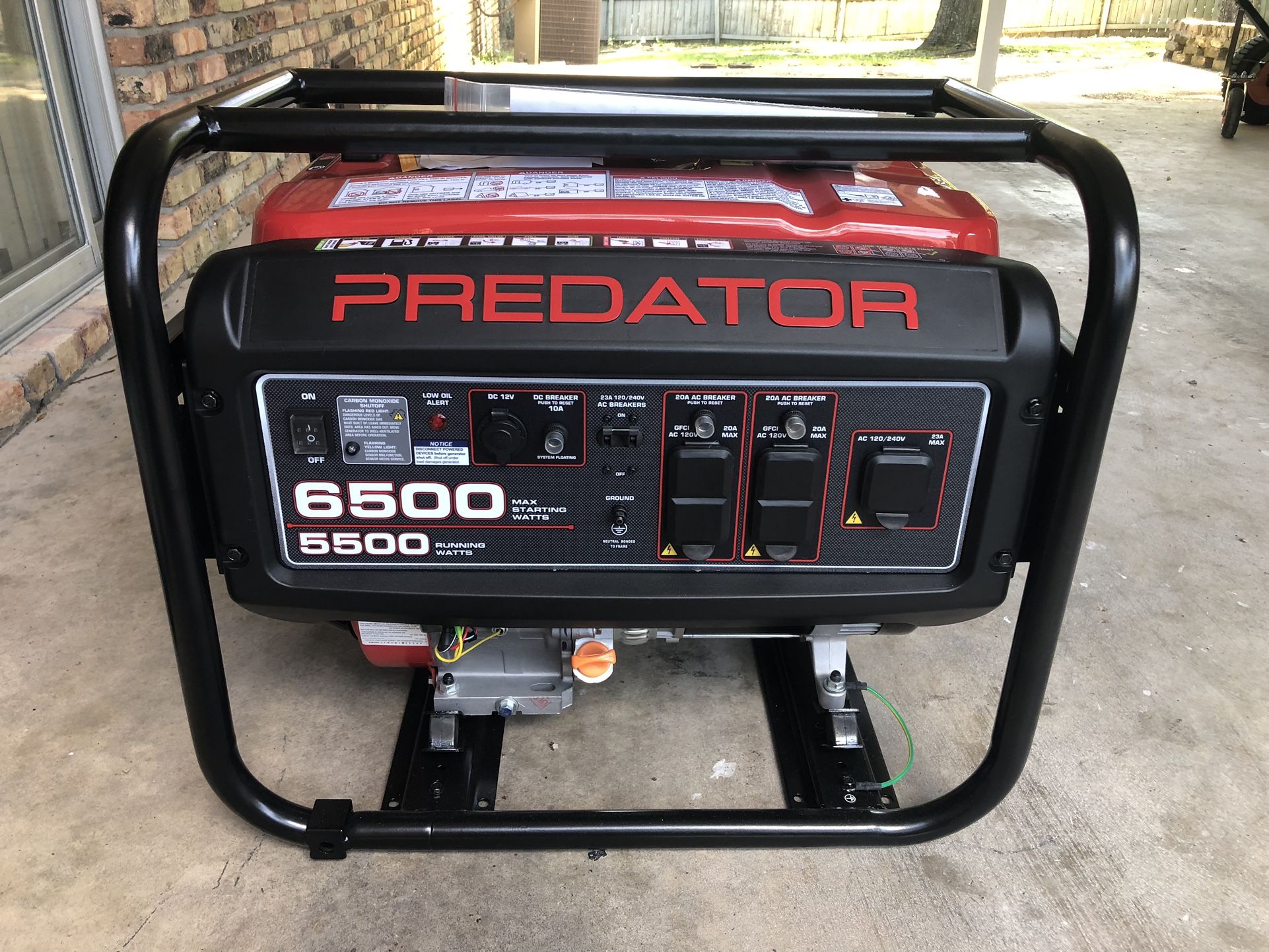 Predator 6500W Generator NEW!! 2 Year Extended Warranty!