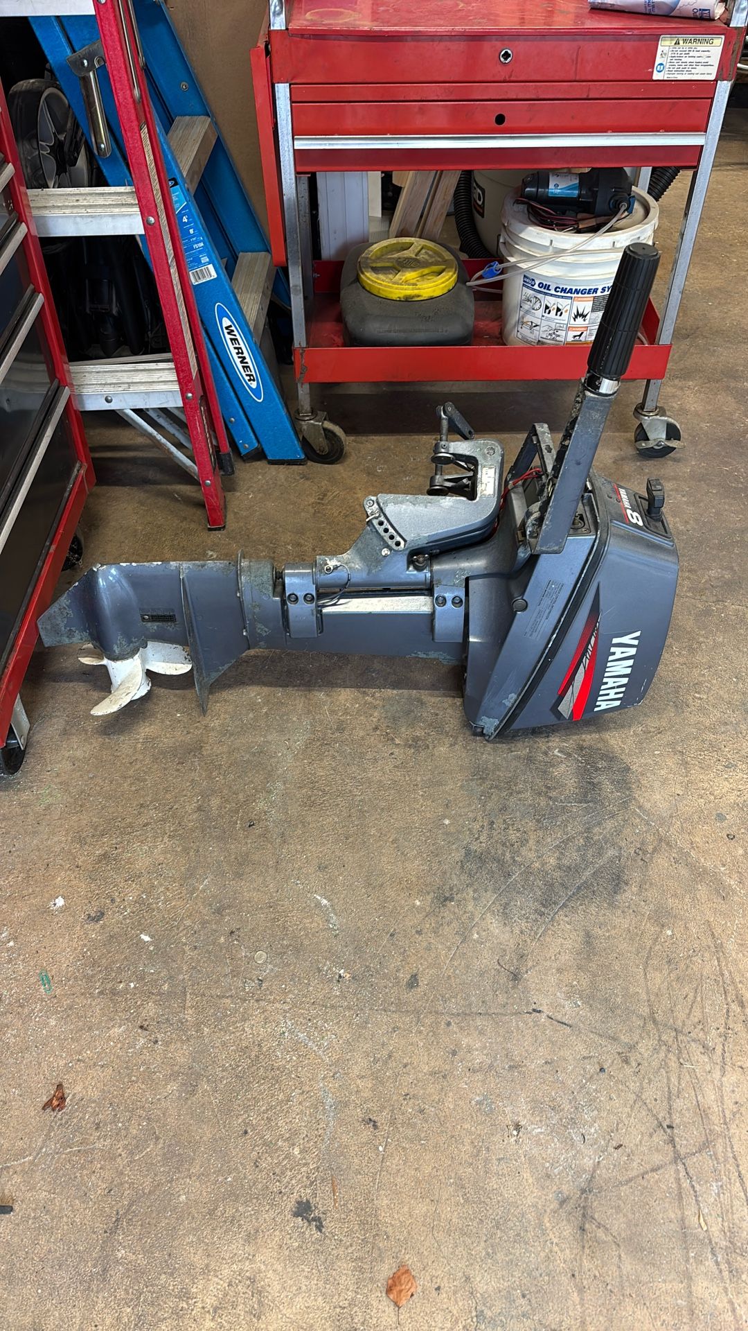 Free Yamaha 8 Horse Outboard Motor