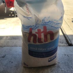 HTH pool filter sand
