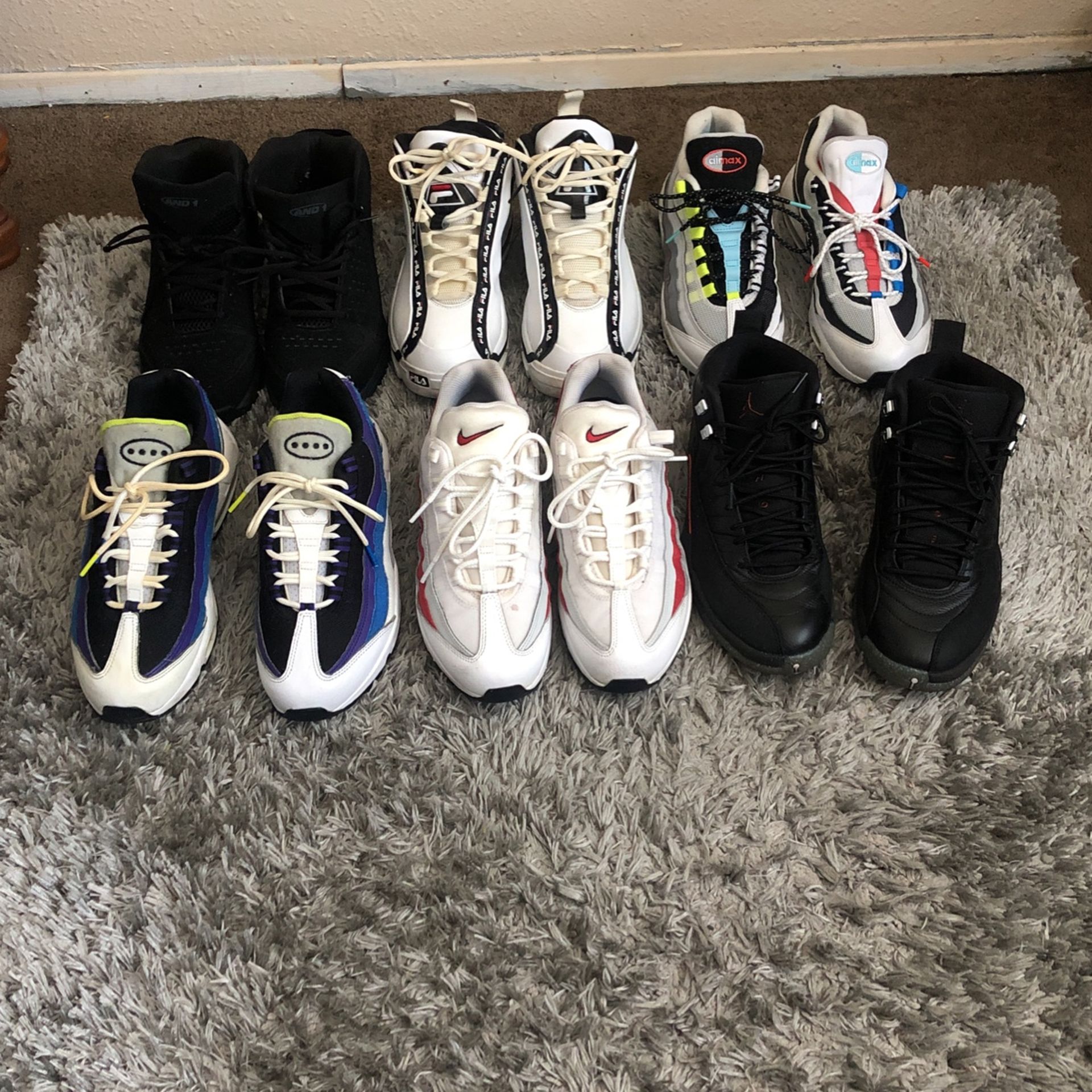 6 Pair Of Shoes
