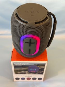 Blutooth speaker with RGB LED Lights