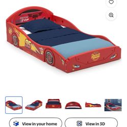 Lightening McQueen Toddler Bed Frame 