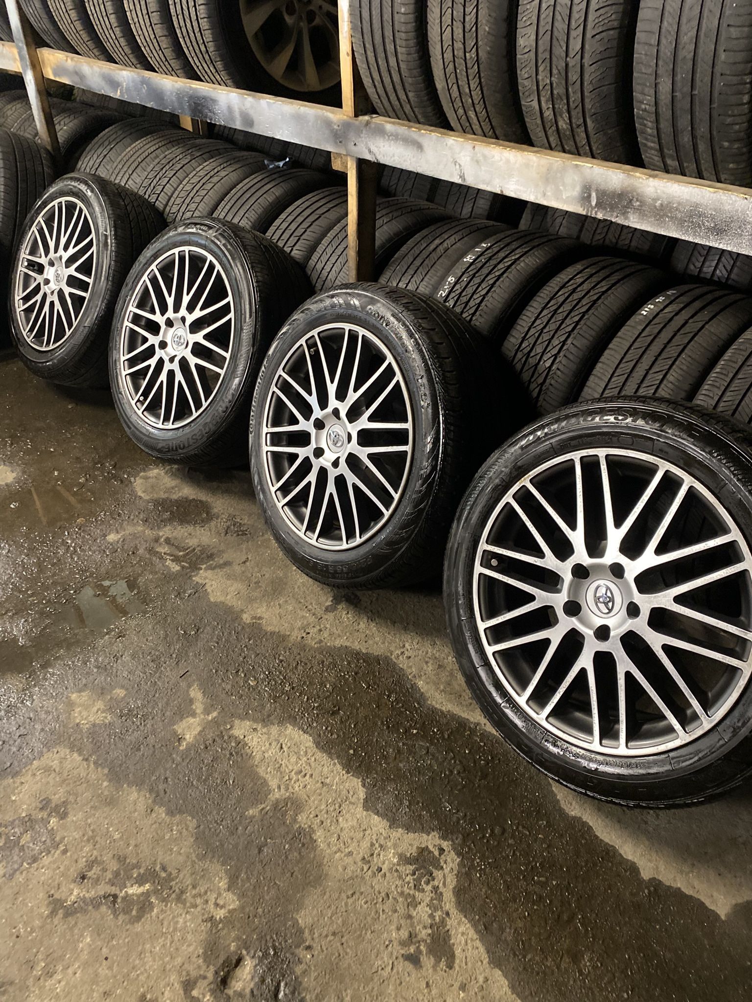 18” Rims And Tires 