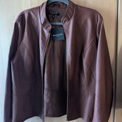 Faux Women's Leather Jacket 