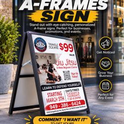 A-frames Sign