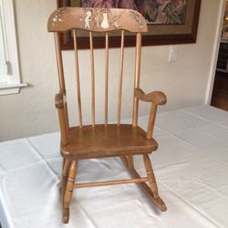 Rocking chair kids vintage