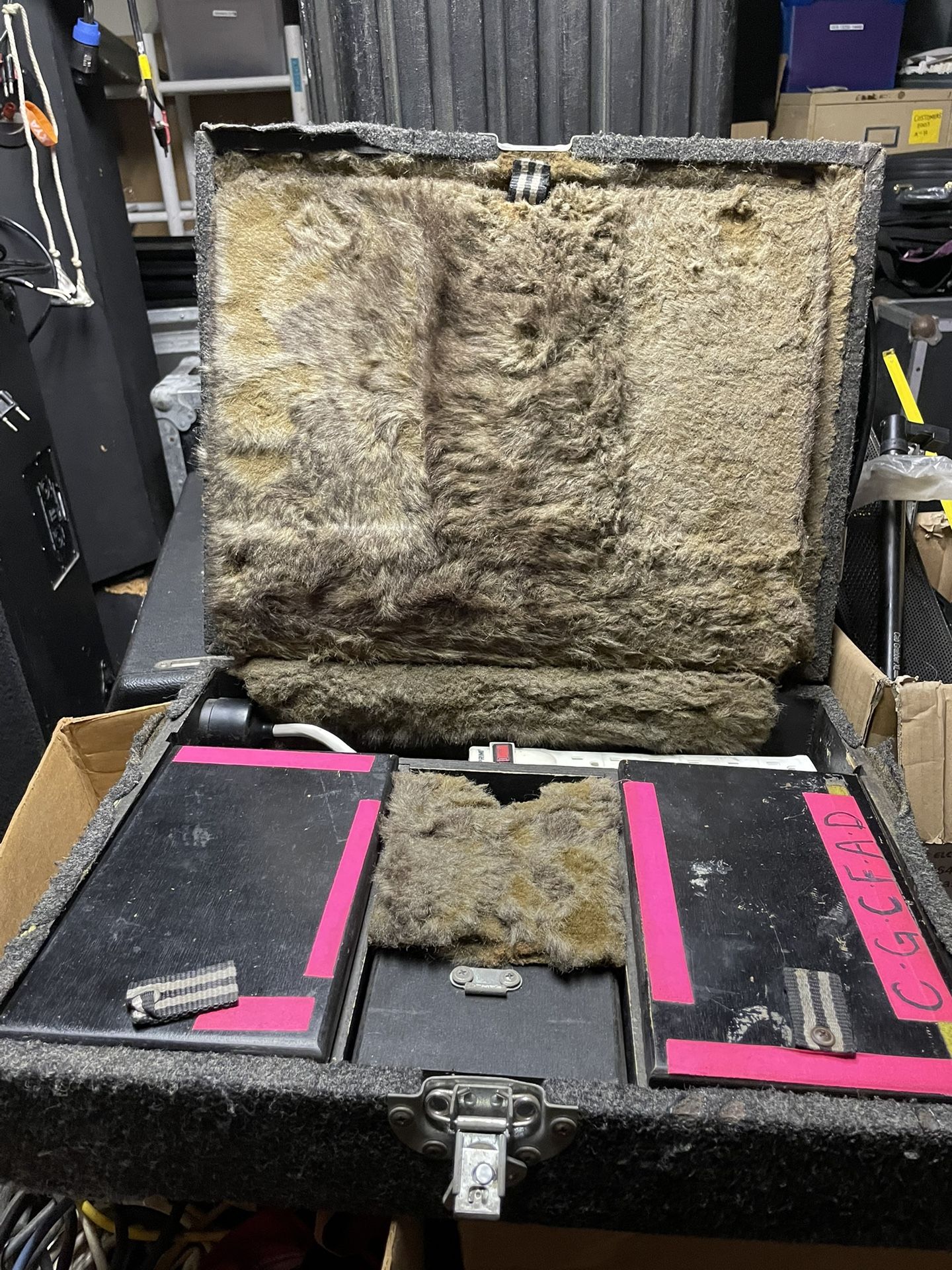 Carpet Covered DJ Case