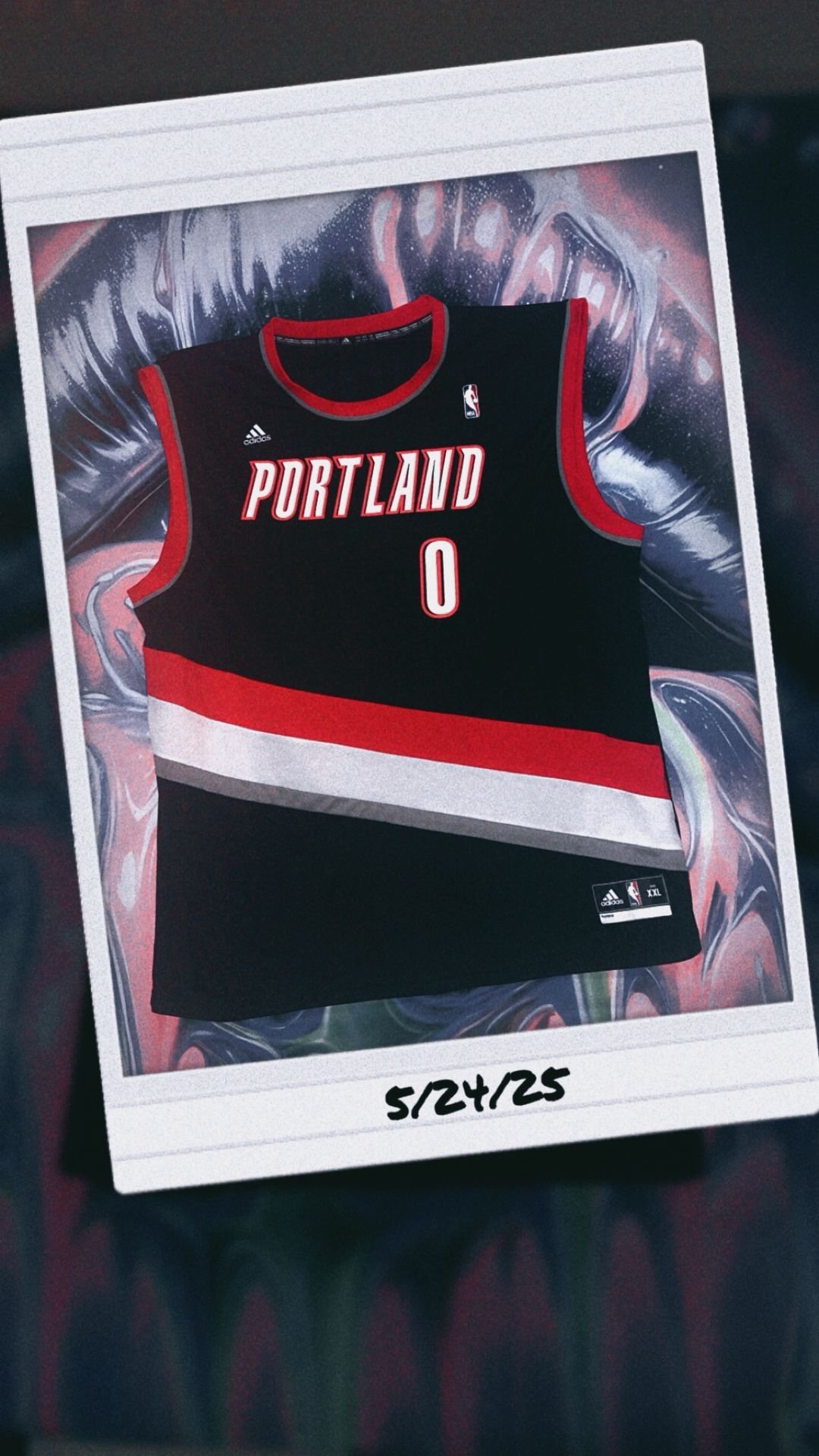 Portland Trailblazers #0 Damian Lillard
