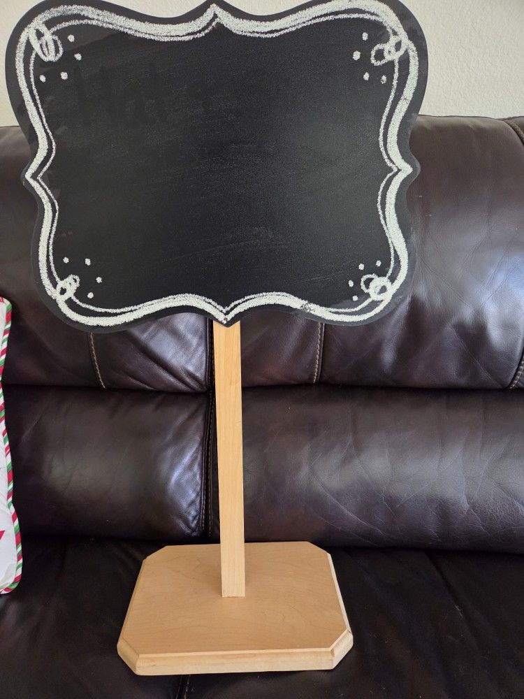 Decorative Chalkboard Sign