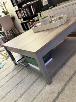 Awesome Rectangular Coffee Table With Storage