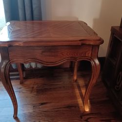 Solid Wood  End Table