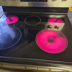 Samsung Stove Oven  1 burner doesn't work