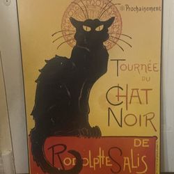 Tournee Chat Noir Art Print