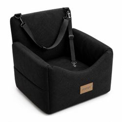 Dog Car Seat Booster – Waterproof Pet Travel Seat for Small Dogs