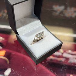 14k Diamond Ring