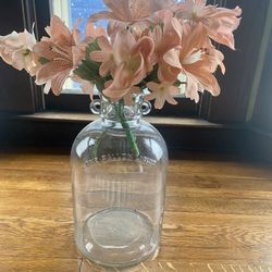 Vintage 1 gallon glass bottle 