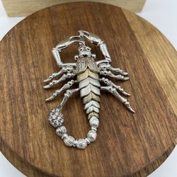  925 Silver Scorpion Pendant