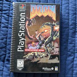 Doom PS1 Long Box