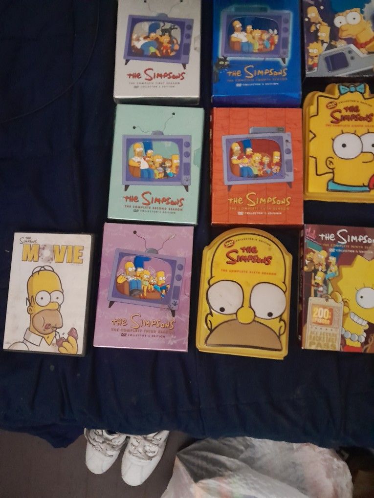 Simpsons DVD Box Set Collection