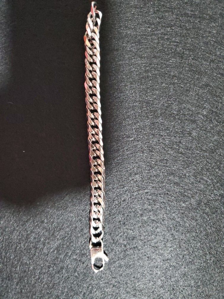 Stainless Steel Cuban Bracelet