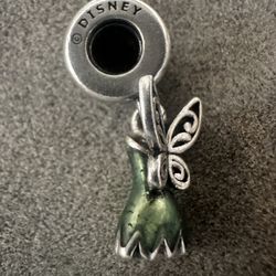 Authentic Retired Pandora  Tinkerbell Dress Charm