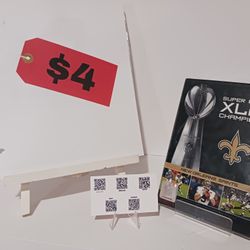 New Orleans Saints Super Bowl XLIV Champions DVD Video Sealed NFL