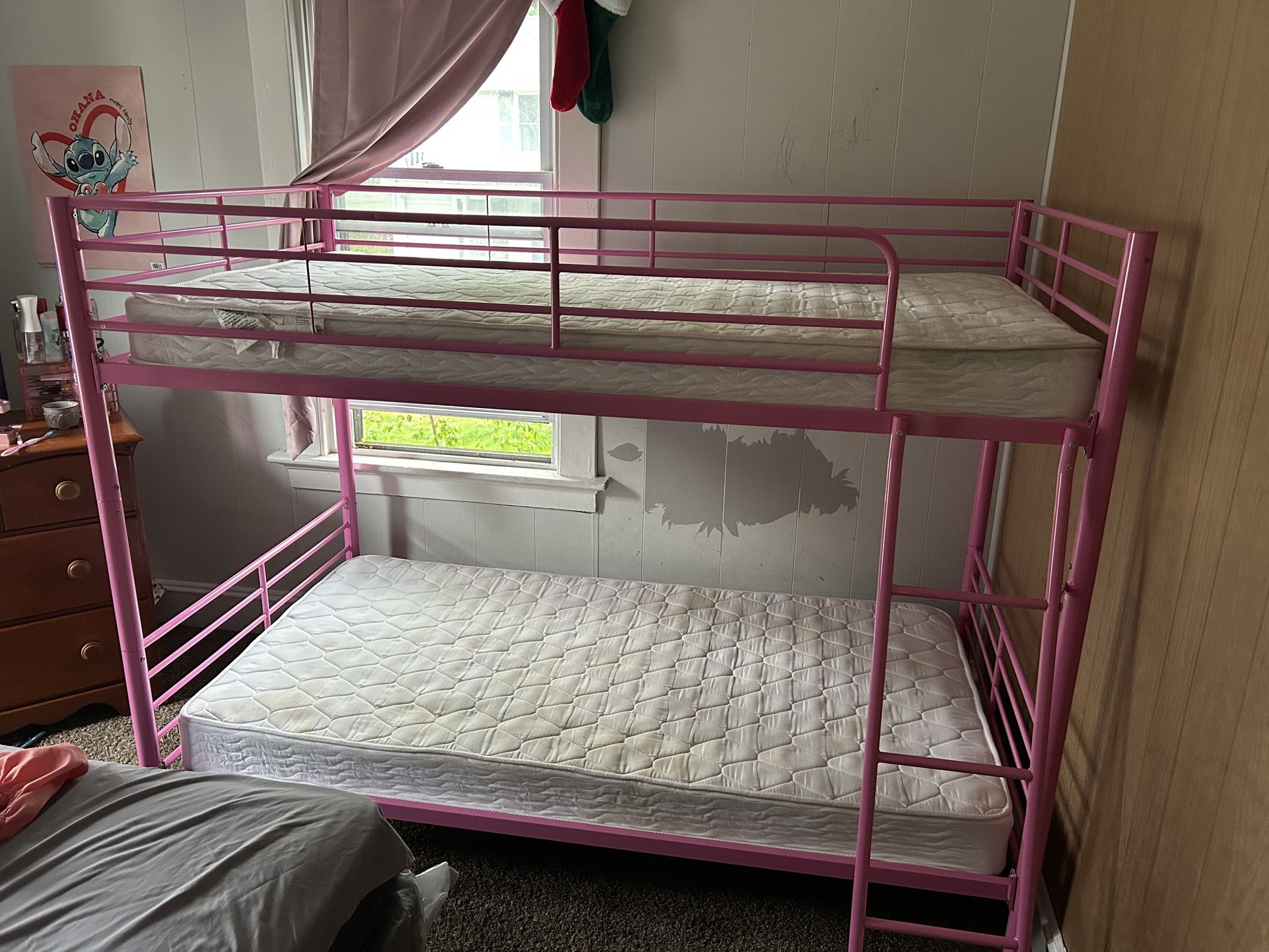 Pink Bunk Bed